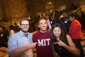 Image of guests at the San Francisco Campaign roadshow. Photo: Donald Norris