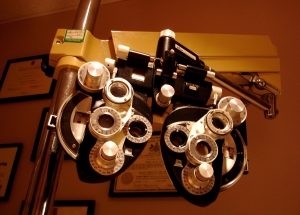 eye exam equipment