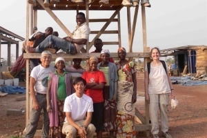 Murcott’s ceramic pot water filter helped eradicate guinea worm disease in northern Ghana, a technology that was later replicated in 10 other countries. Photo courtesy of Susan Murcott.