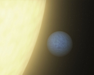 Picture of the diamond planet