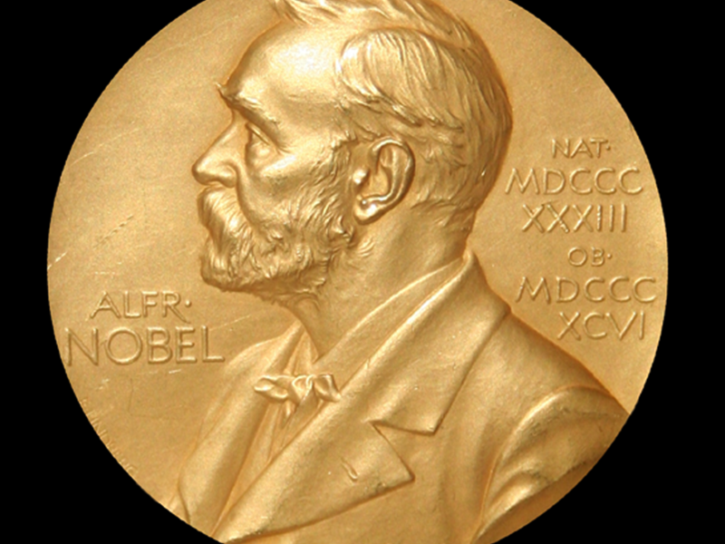 Front side of a Nobel Prize