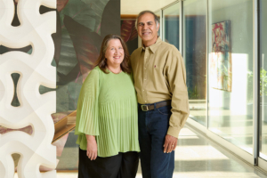 Ana Méndez ’91 and Rajeev Jayavant ’86, EE ’88, SM ’88 have established the Rare Brain Disorders Nexus — or RareNet — at MIT's McGovern Institute.