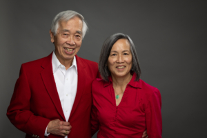 Gim Hom SB ’71, SM ’72, EE ’73 and his wife Mildred Cheung