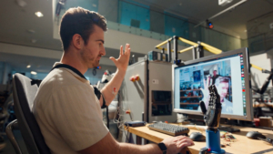 MIT researcher testing biomedical engineering and robotics technology